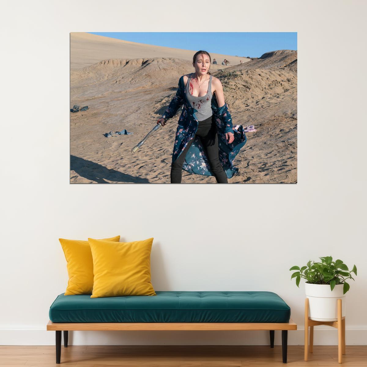 Fear The Walking Dead Zombie Troy Otto Movie Poster Wall Art Print Home Wall Decor