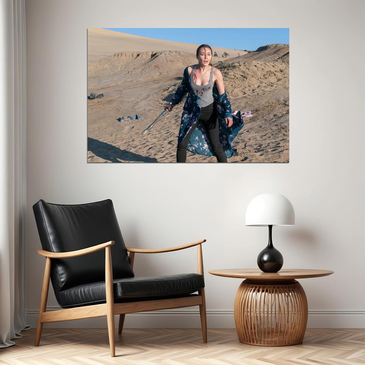 Fear The Walking Dead Zombie Troy Otto Movie Poster Wall Art Print Home Wall Decor