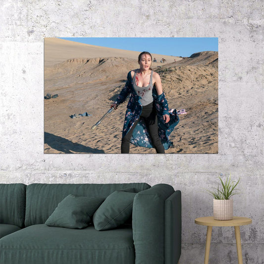 Fear The Walking Dead Zombie Troy Otto Movie Poster Wall Art Print Home Wall Decor