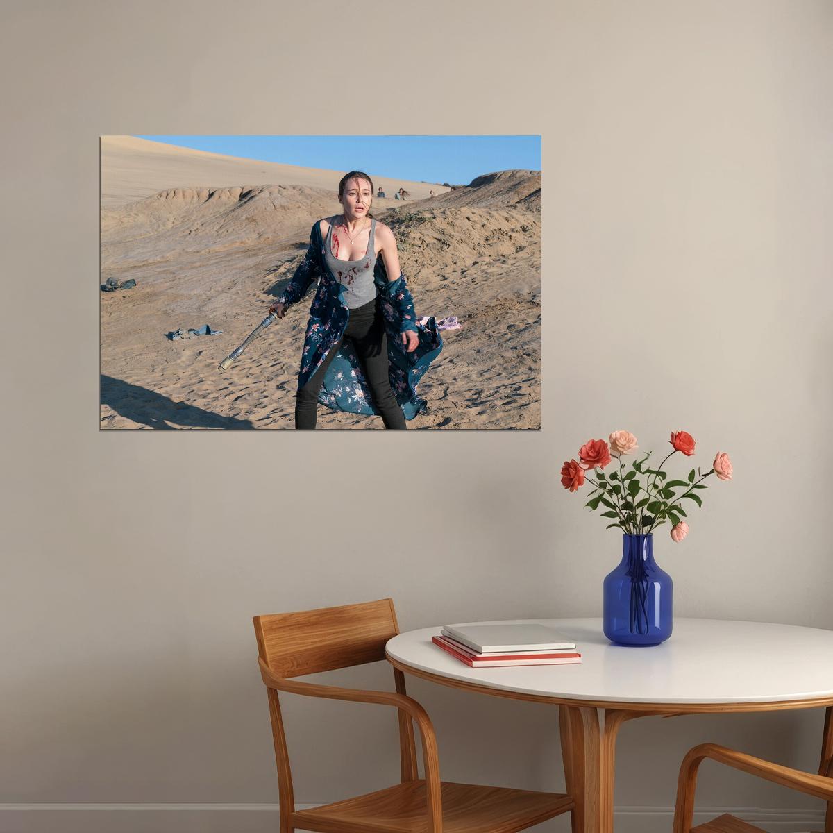 Fear The Walking Dead Zombie Troy Otto Movie Poster Wall Art Print Home Wall Decor