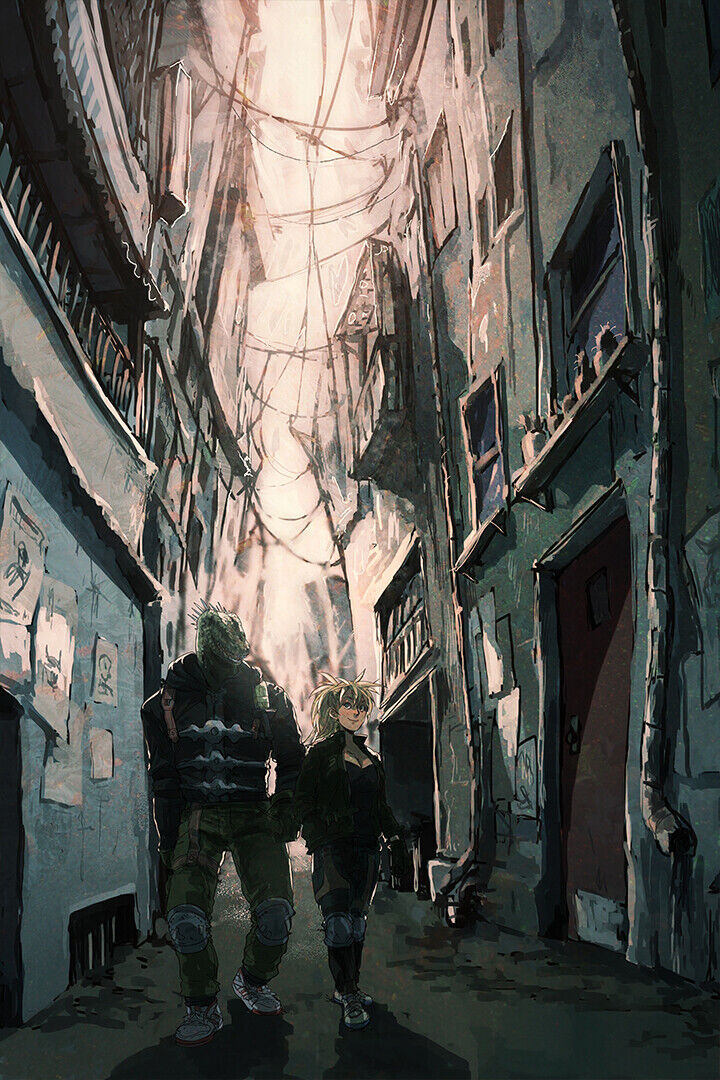 Dorohedoro Fight Magic Hot Japan Anime Poster Wall Art Print Home Wall Decor