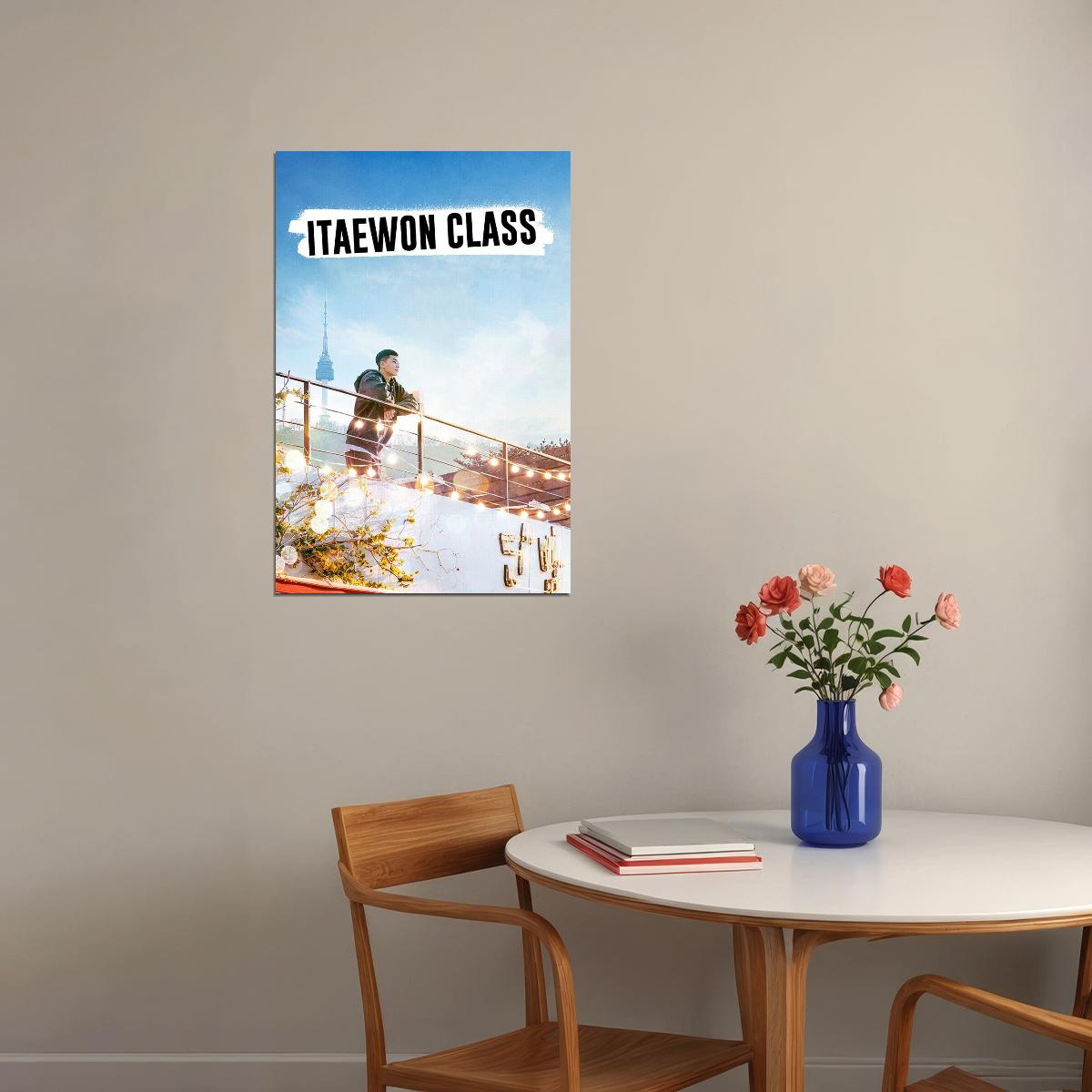 Itaewon Class Park Seo Jun Revenge Movie Poster Wall Art Print Home Wall Decor