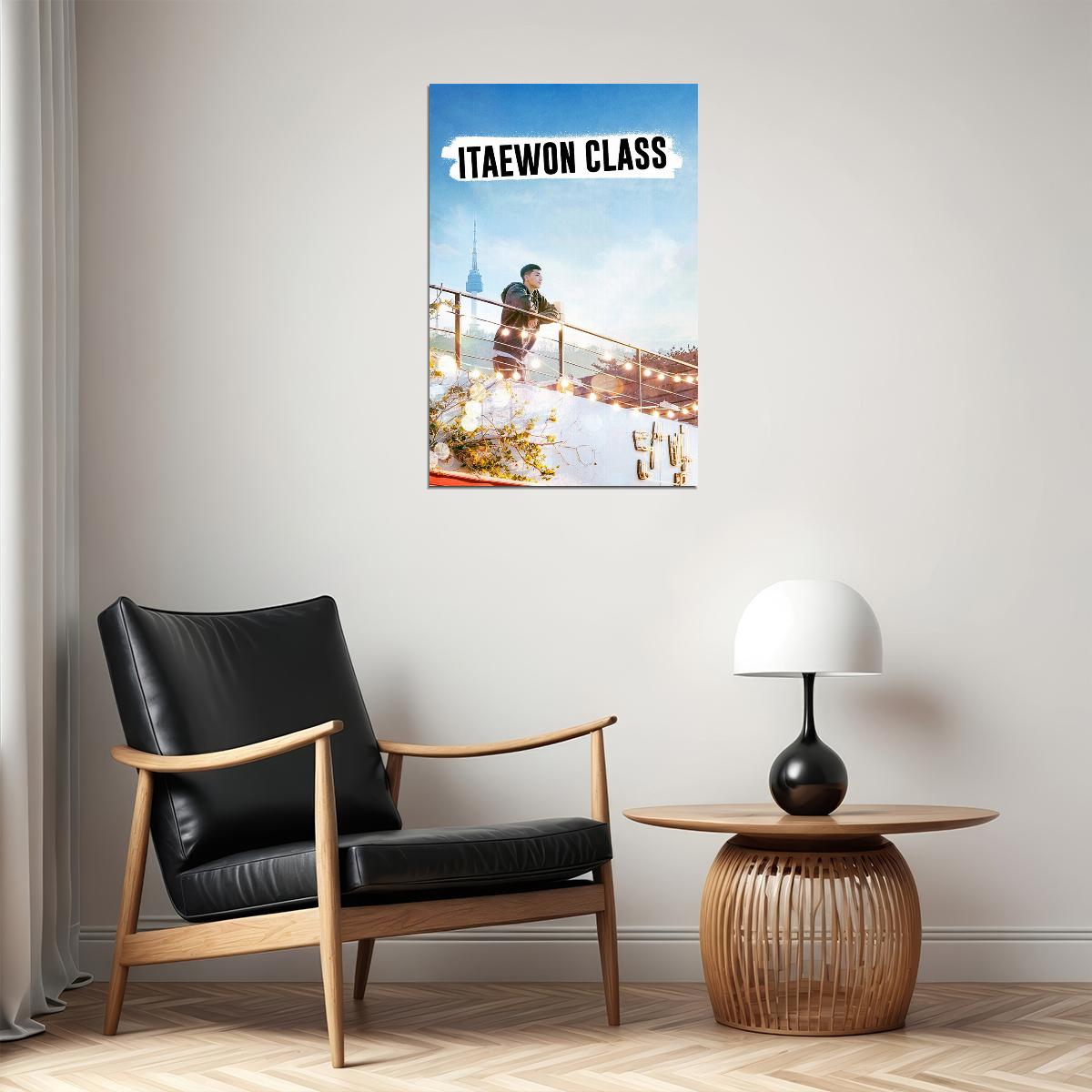Itaewon Class Park Seo Jun Revenge Movie Poster Wall Art Print Home Wall Decor