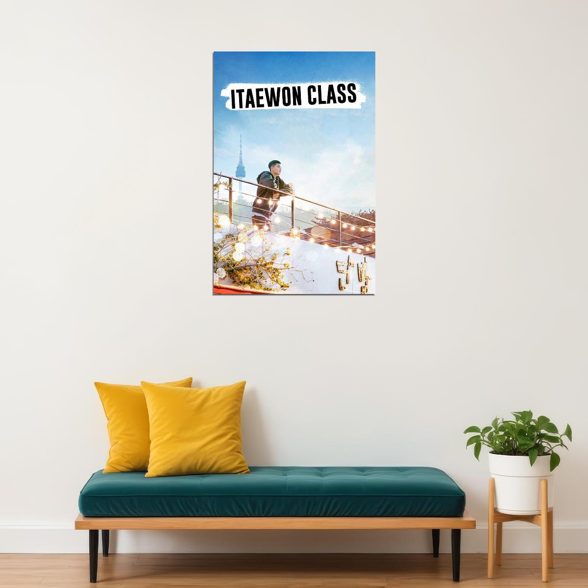 Itaewon Class Park Seo Jun Revenge Movie Poster Wall Art Print Home Wall Decor