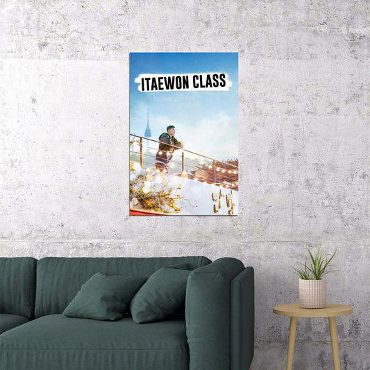 Itaewon Class Park Seo Jun Revenge Movie Poster Wall Art Print Home Wall Decor