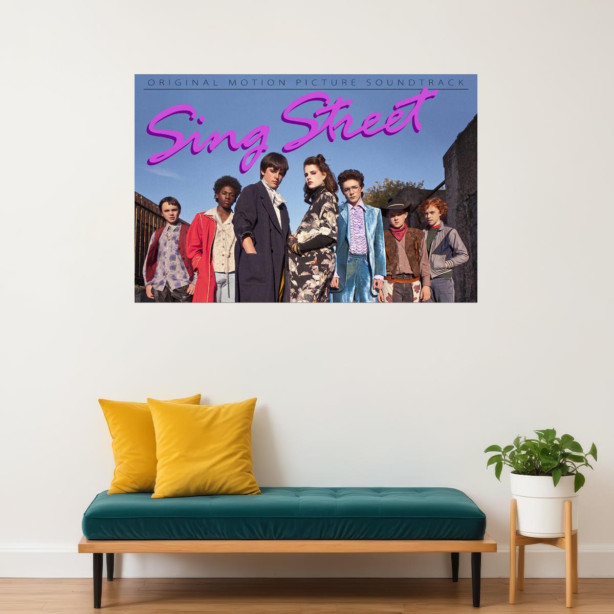 Sing Street Lucy Boynton Music Ireland Movie Poster Wall Art Print Home Wall Decor