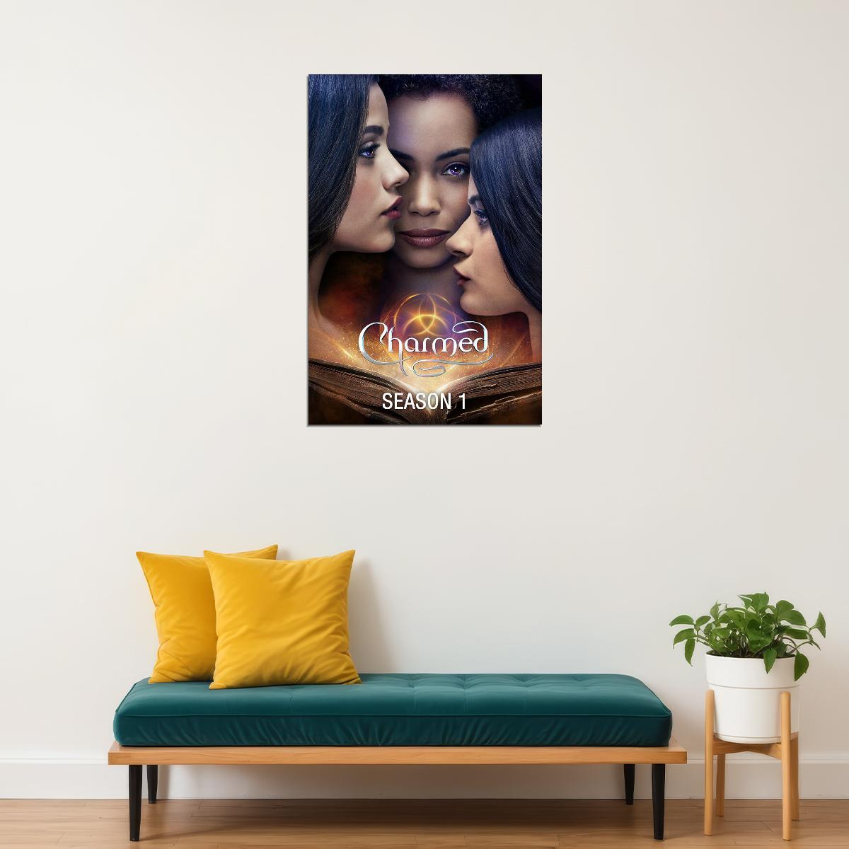 Charmed Season 1 Hot Show Usa Tv Movie Poster Wall Art Print Home Wall Decor
