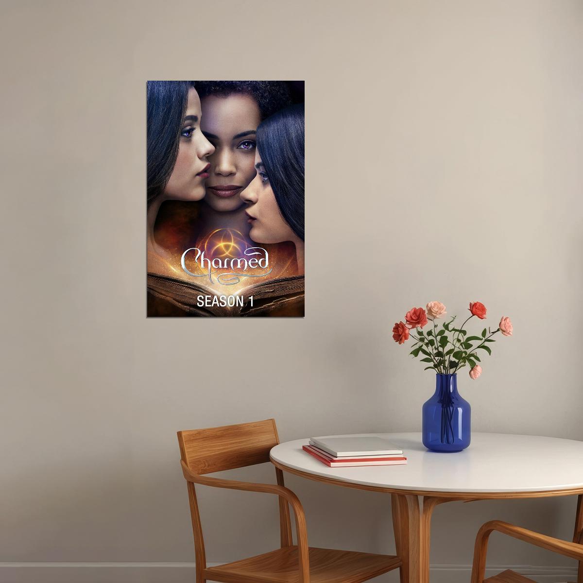 Charmed Season 1 Hot Show Usa Tv Movie Poster Wall Art Print Home Wall Decor