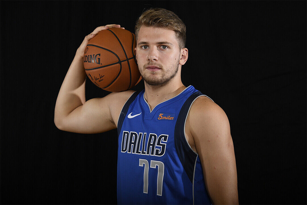 Luka Doncic Dallas Basketball Star Poster Wall Art Print Home Wall Decor
