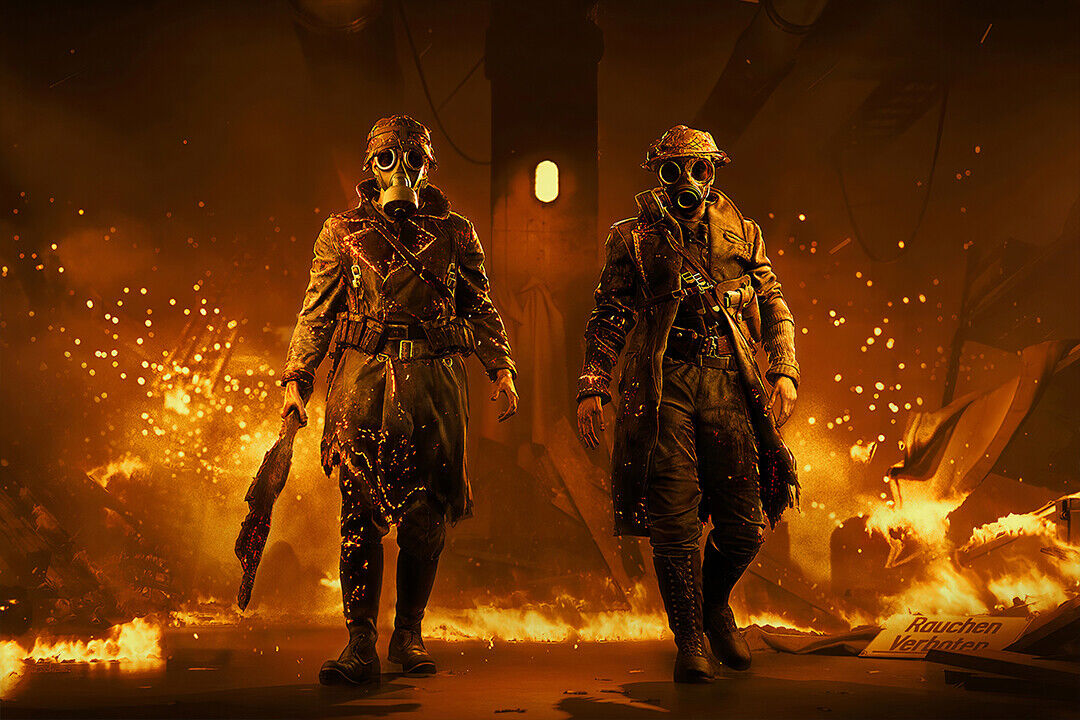Battlefield 5 Shooting Shootout Video Game Poster Wall Art Print Home Wall Decor