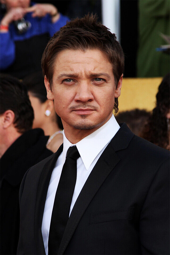 Portrait Of Jeremy Renner Actor Singer Actress Poster Wall Art Print Home Wall Decor