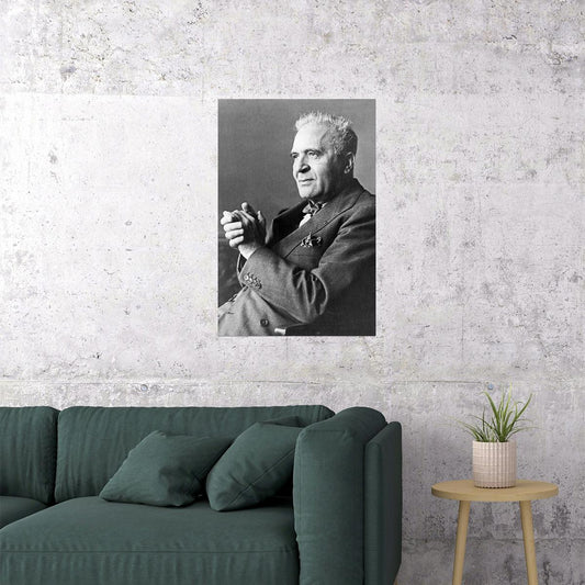Conductor Bruno Walter Pianist Musician Poster Wall Art Print Home Wall Decor