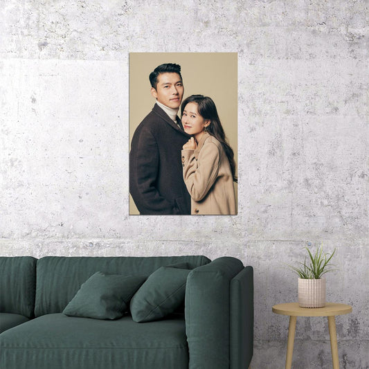 Crash Landing On You Son Ye Jin Hyun Bin Movie Poster Wall Art Print Home Wall Decor