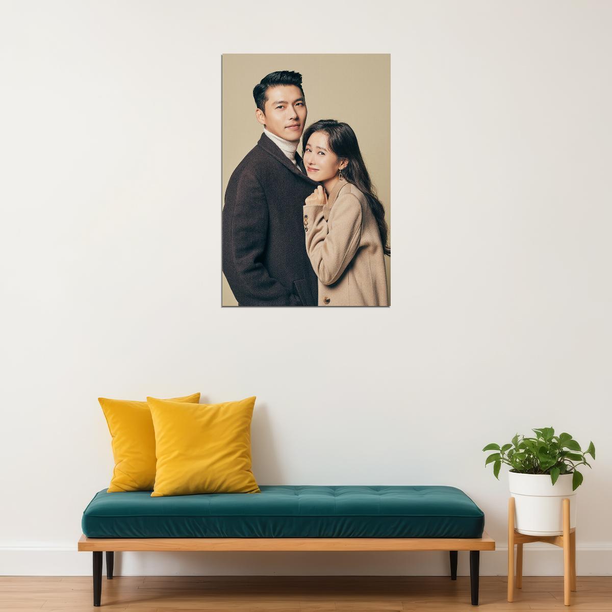 Crash Landing On You Son Ye Jin Hyun Bin Movie Poster Wall Art Print Home Wall Decor