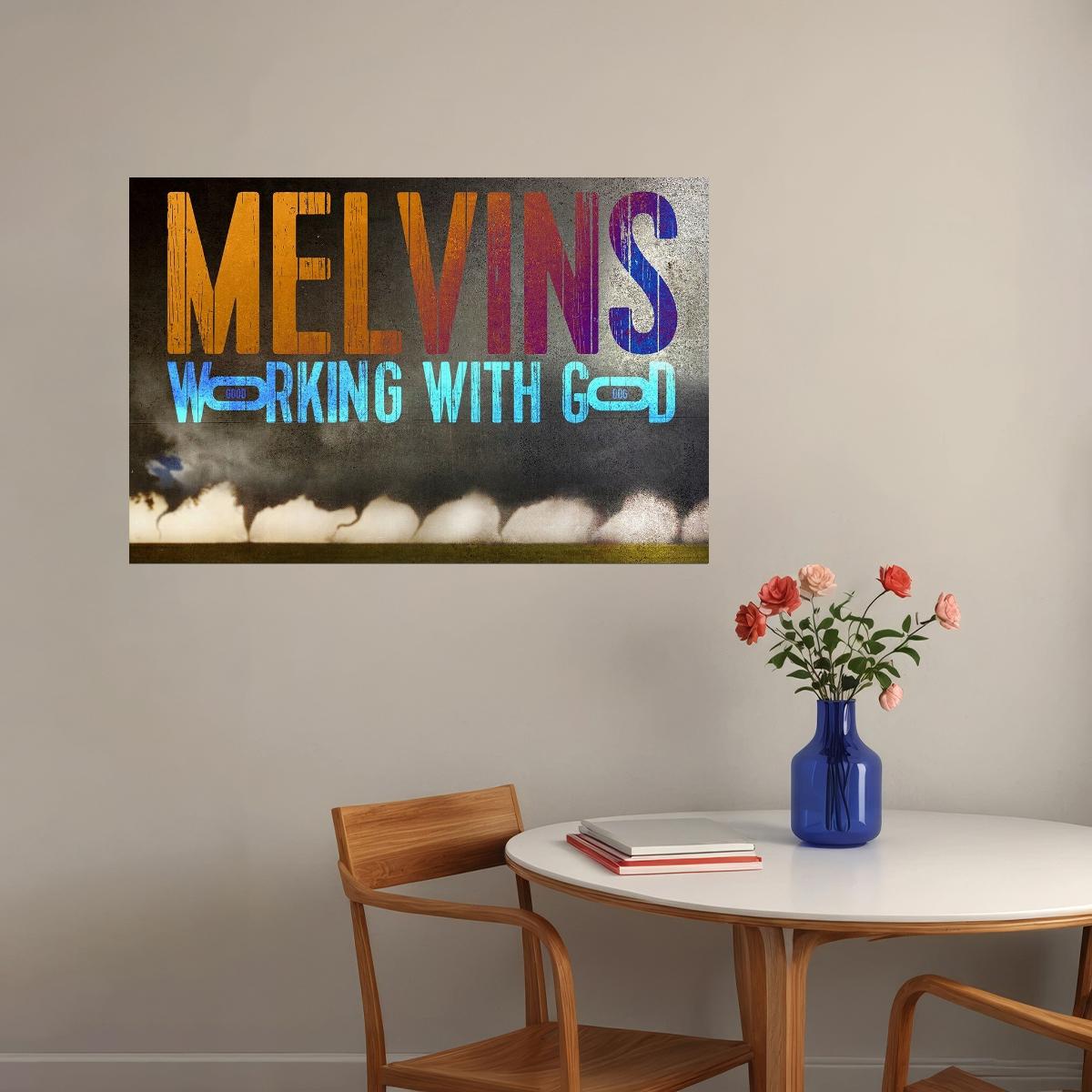 Melvins Working With God Music Album Cover Poster Wall Art Print Home Wall Decor