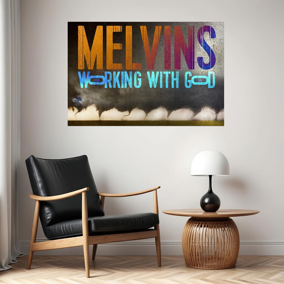 Melvins Working With God Music Album Cover Poster Wall Art Print Home Wall Decor