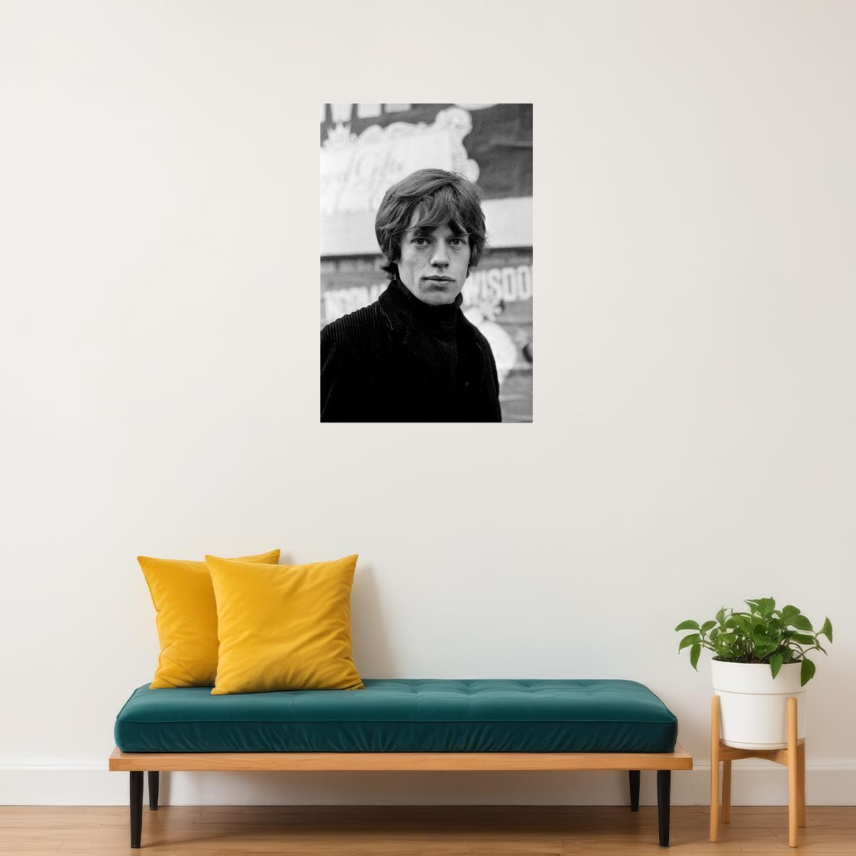 Mick Jagger Musician Creator Filmmaker Poster Wall Art Print Home Wall Decor