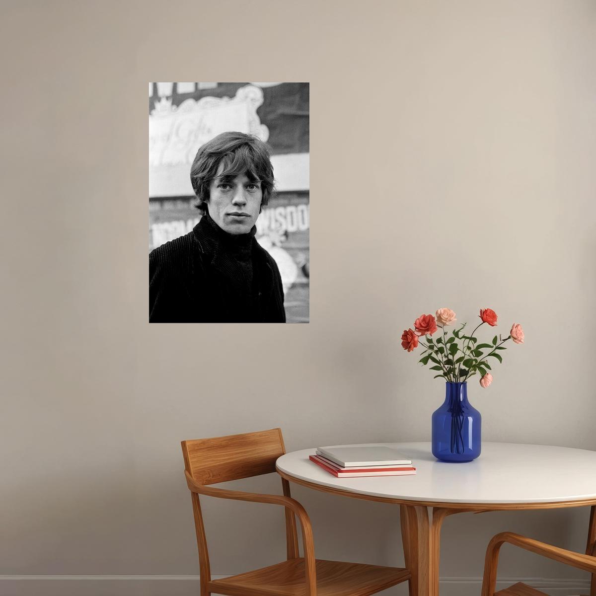 Mick Jagger Musician Creator Filmmaker Poster Wall Art Print Home Wall Decor