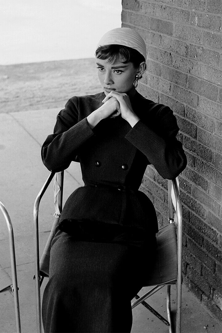 Hepburn Audrey Charitable Fashion Actor Poster Wall Art Print Home Wall Decor