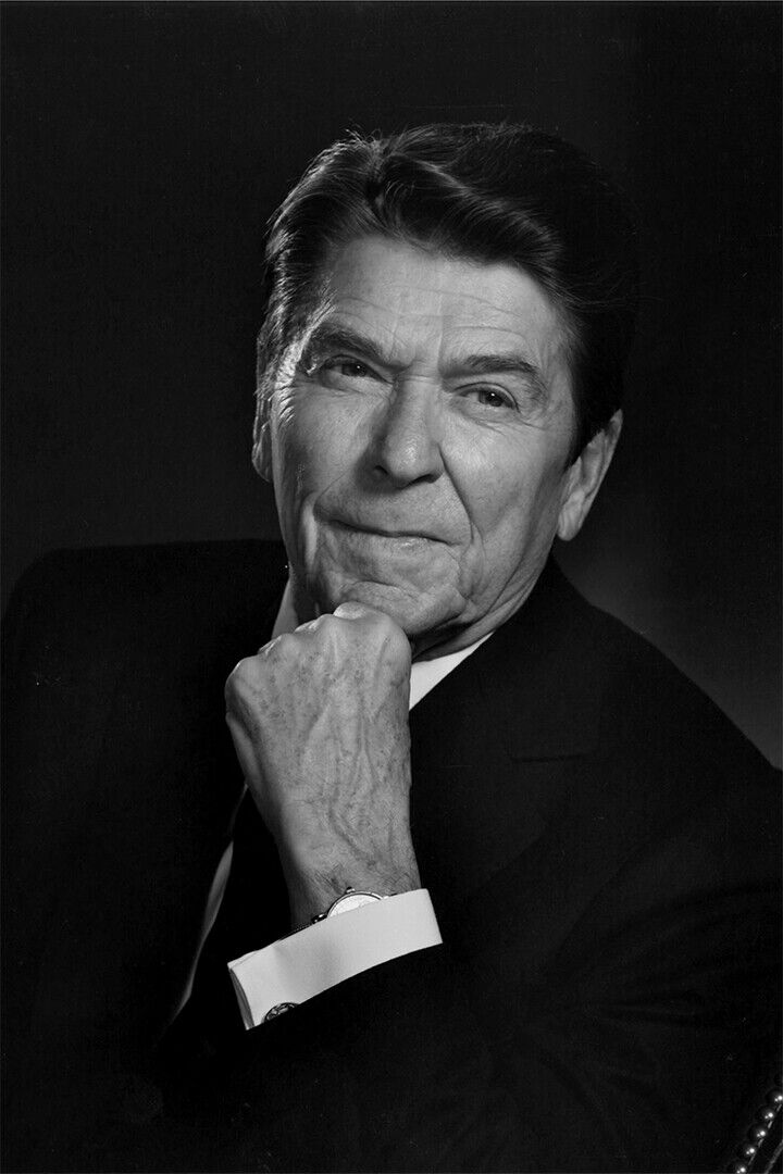 Ronald Reagan Actress Modern Conservative Poster Wall Art Print Home Wall Decor