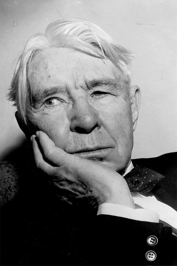 Carl Sandburg Journalist Writer Poster Wall Art Print Home Wall Decor