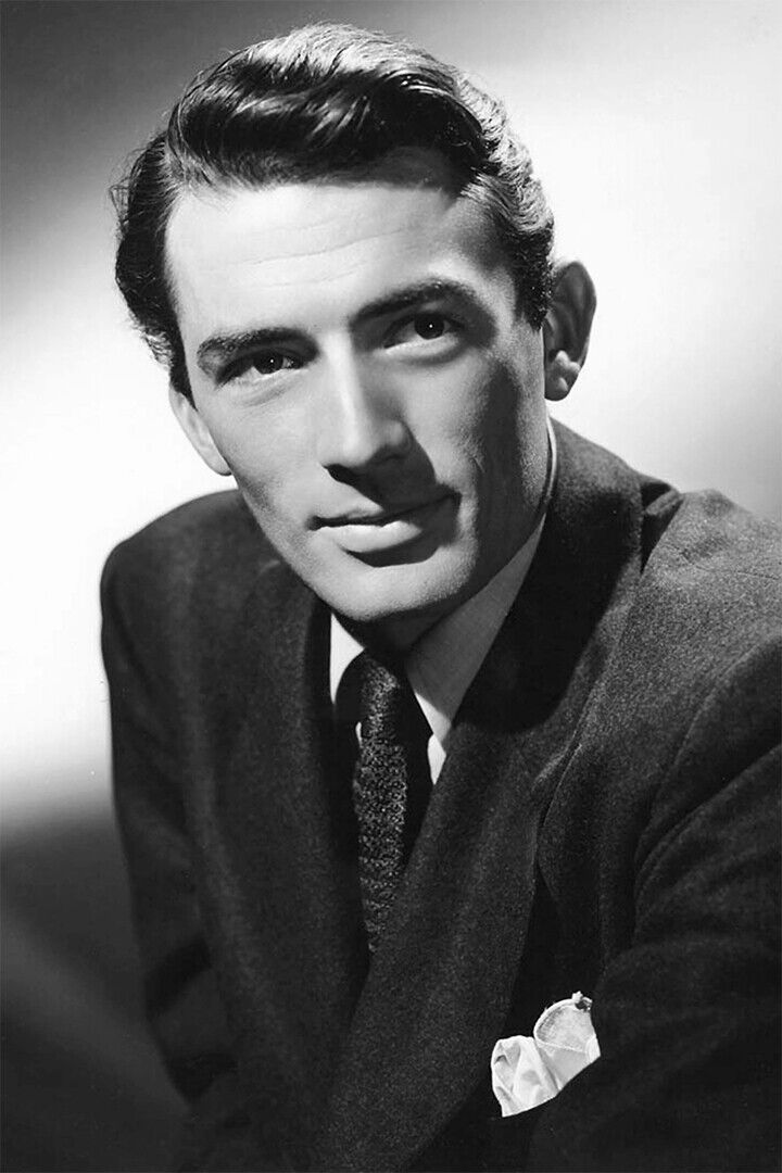 Gregory Peck American Actress Poster Wall Art Print Home Wall Decor