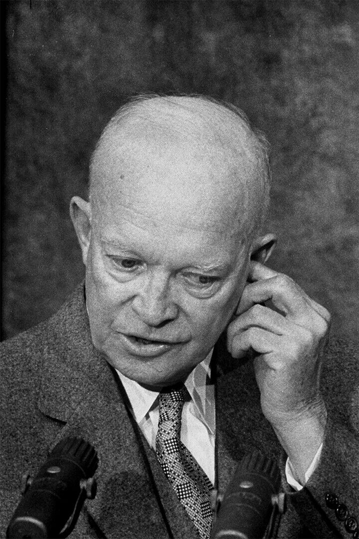 President Eisenhower Supreme Command Of Allied Forces Poster Wall Art Print Home Wall Decor