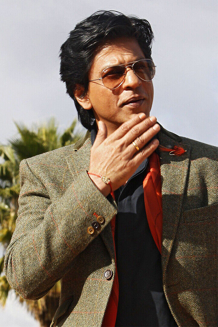Portrait Of Shah Rukh Khan Business Person Poster Wall Art Print Home Wall Decor