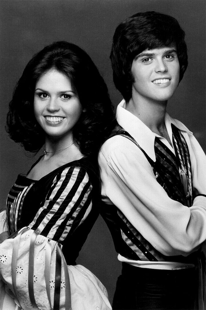 Donny And Marie Osmond Singers Actor Poster Wall Art Print Home Wall Decor