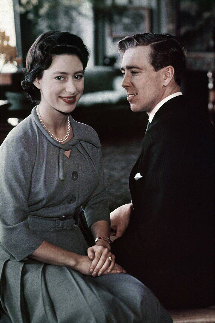 Princess Margaret And Antony Jones Poster Wall Art Print Home Wall Decor