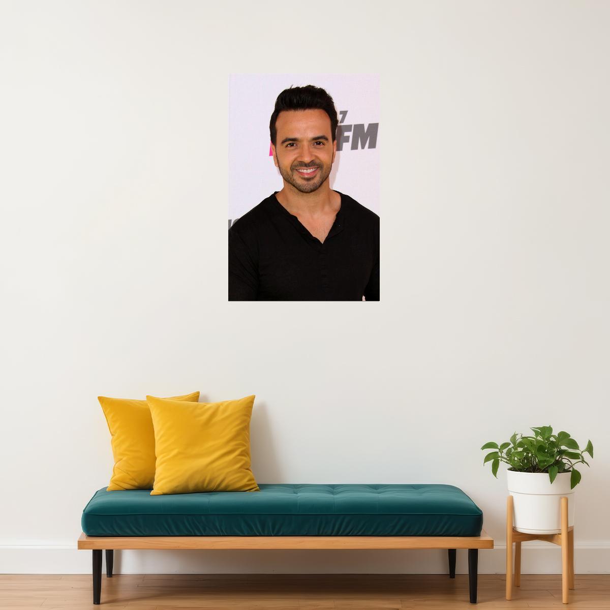 Luis Fonsi Musician Singer Songwriter Poster Wall Art Print Home Wall Decor