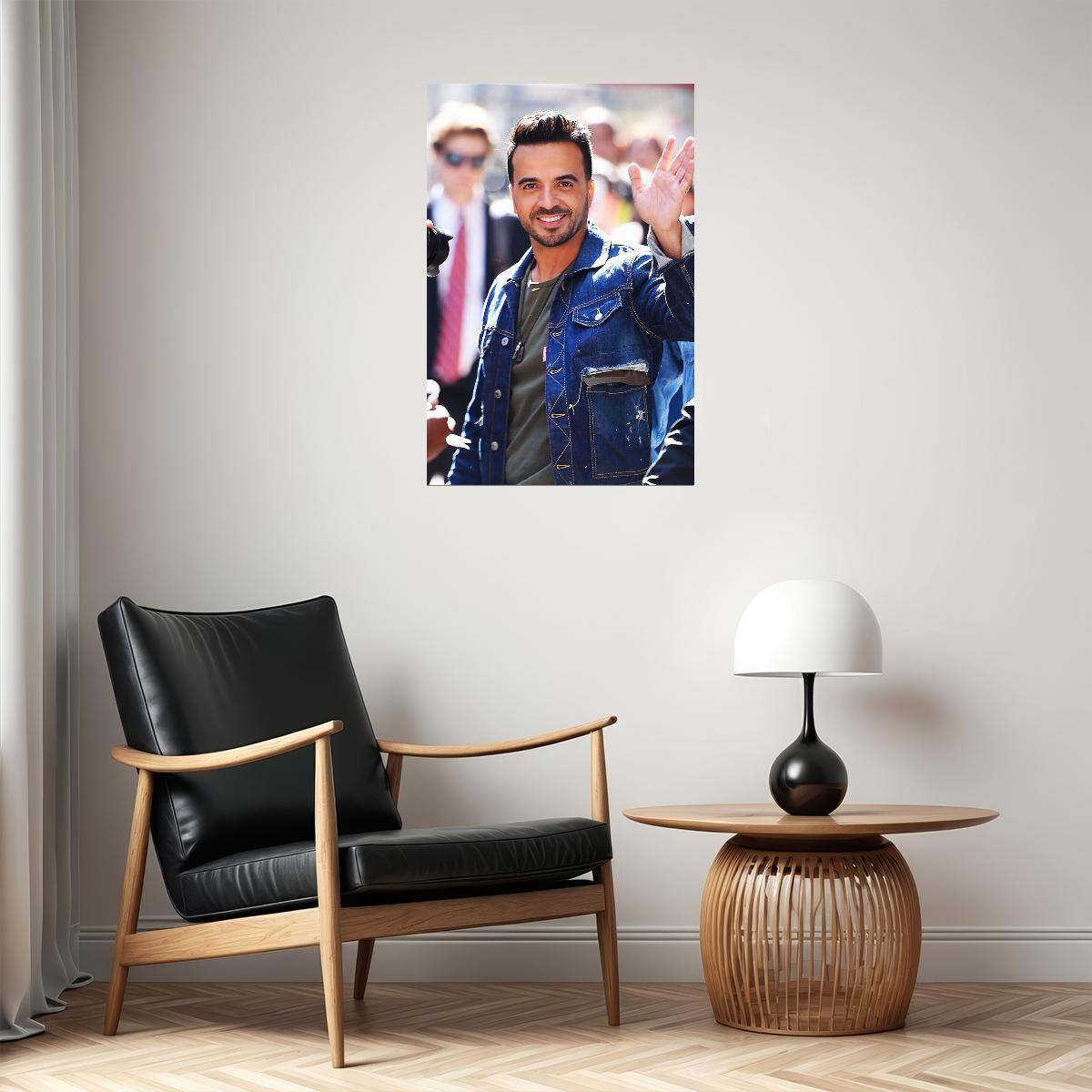 Luis Fonsi Singer Songwriter Musician Poster Wall Art Print Home Wall Decor