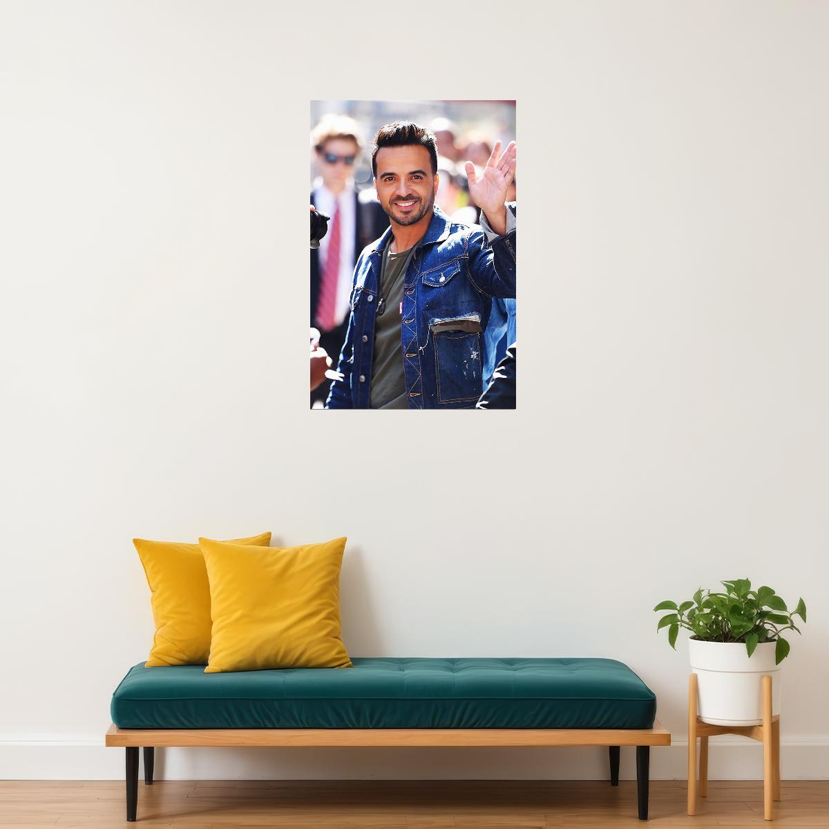 Luis Fonsi Singer Songwriter Musician Poster Wall Art Print Home Wall Decor