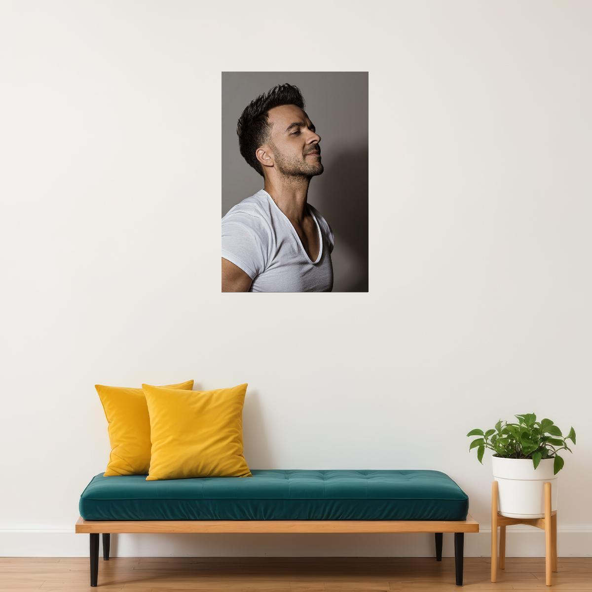 Luis Fonsi Musician Puerto Rican Singer Poster Wall Art Print Home Wall Decor