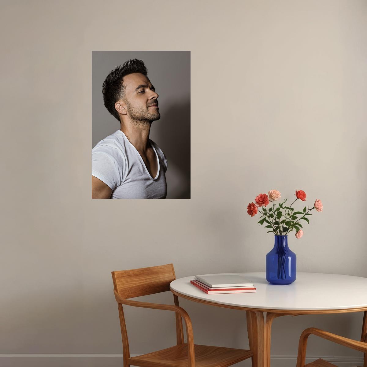 Luis Fonsi Musician Puerto Rican Singer Poster Wall Art Print Home Wall Decor