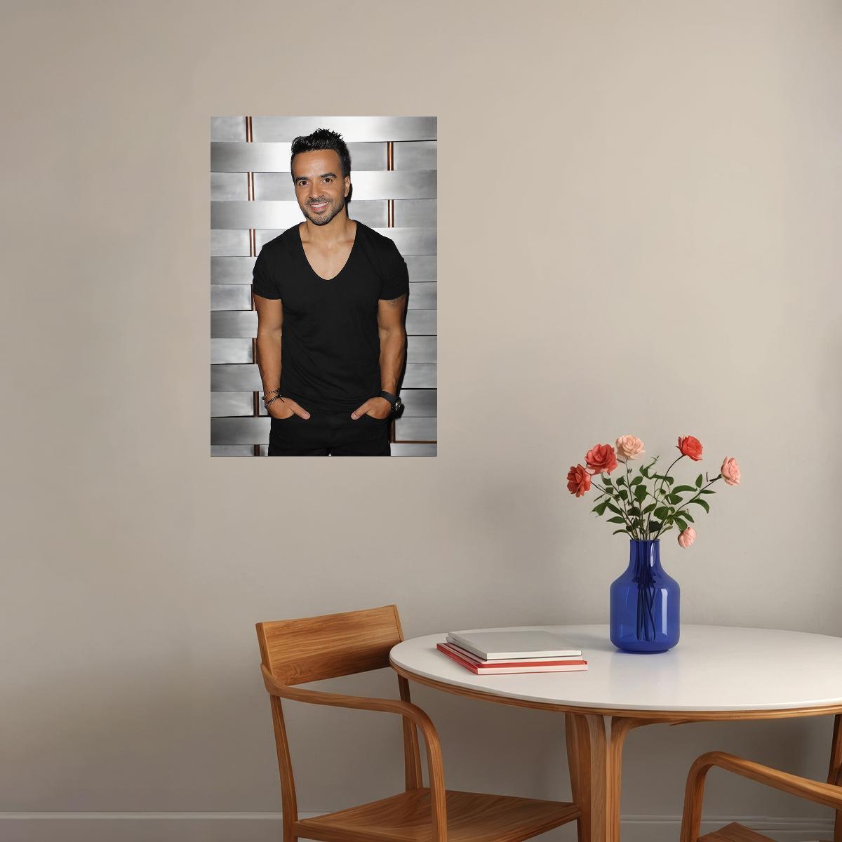 Luis Fonsi Songwriter Singer Musician Poster Wall Art Print Home Wall Decor