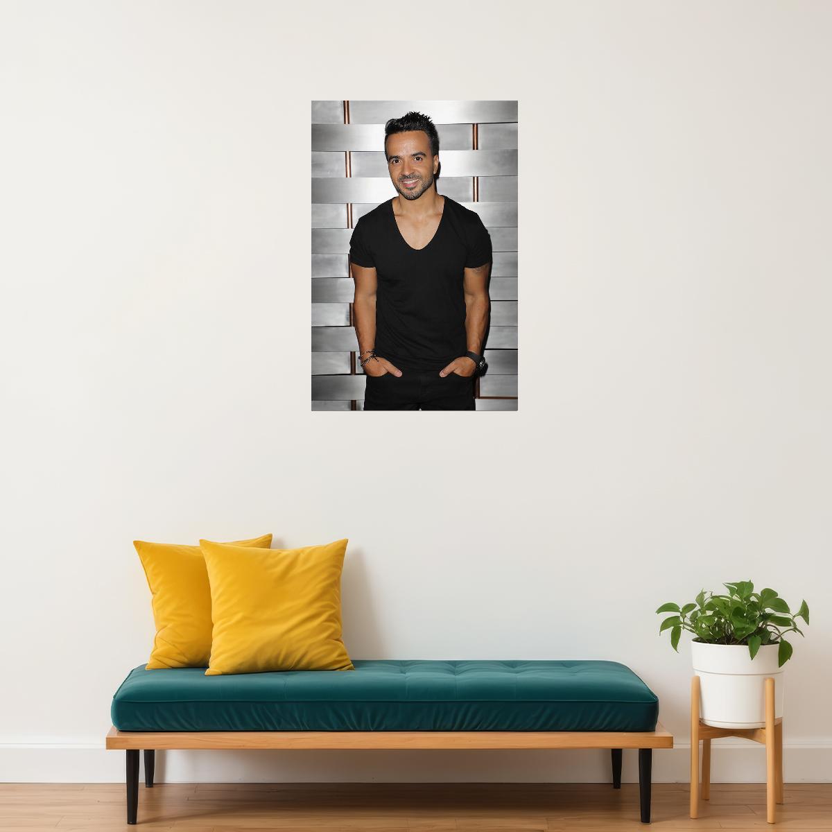 Luis Fonsi Songwriter Singer Musician Poster Wall Art Print Home Wall Decor