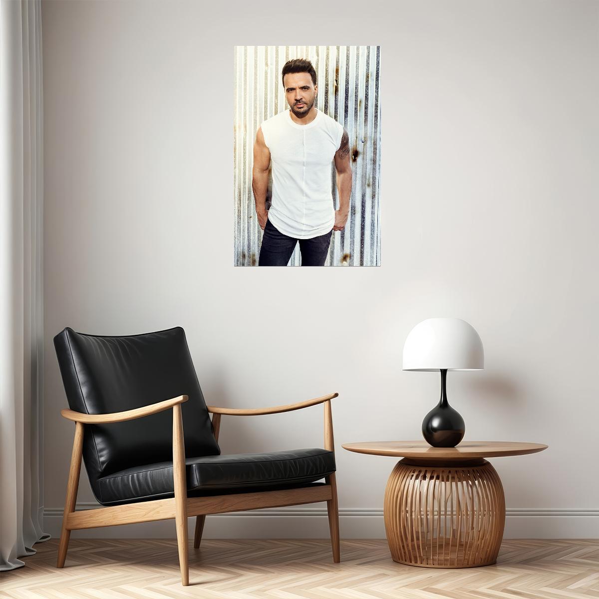 Luis Fonsi Singer Musician Songwriter Poster Wall Art Print Home Wall Decor