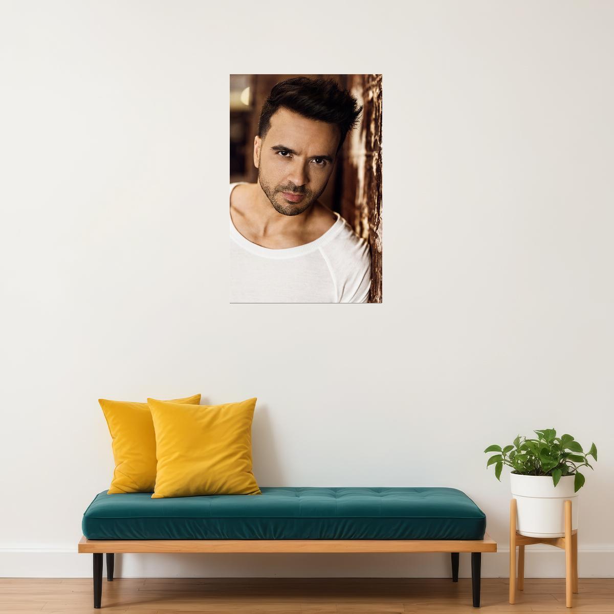 Luis Fonsi Musician Singer Songwriter Poster Wall Art Print Home Wall Decor