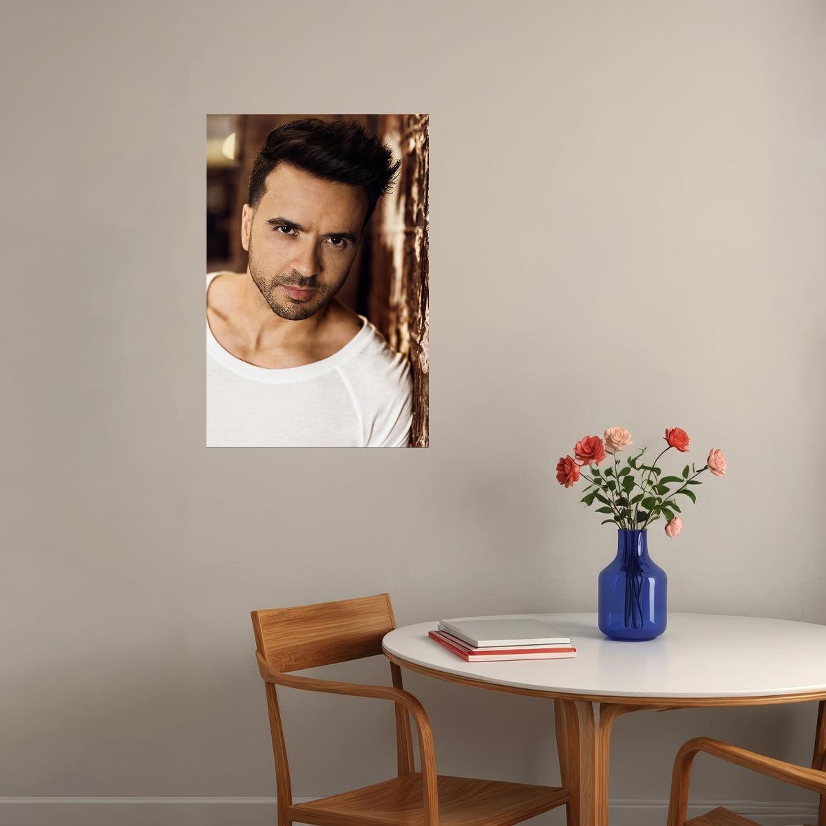 Luis Fonsi Musician Singer Songwriter Poster Wall Art Print Home Wall Decor