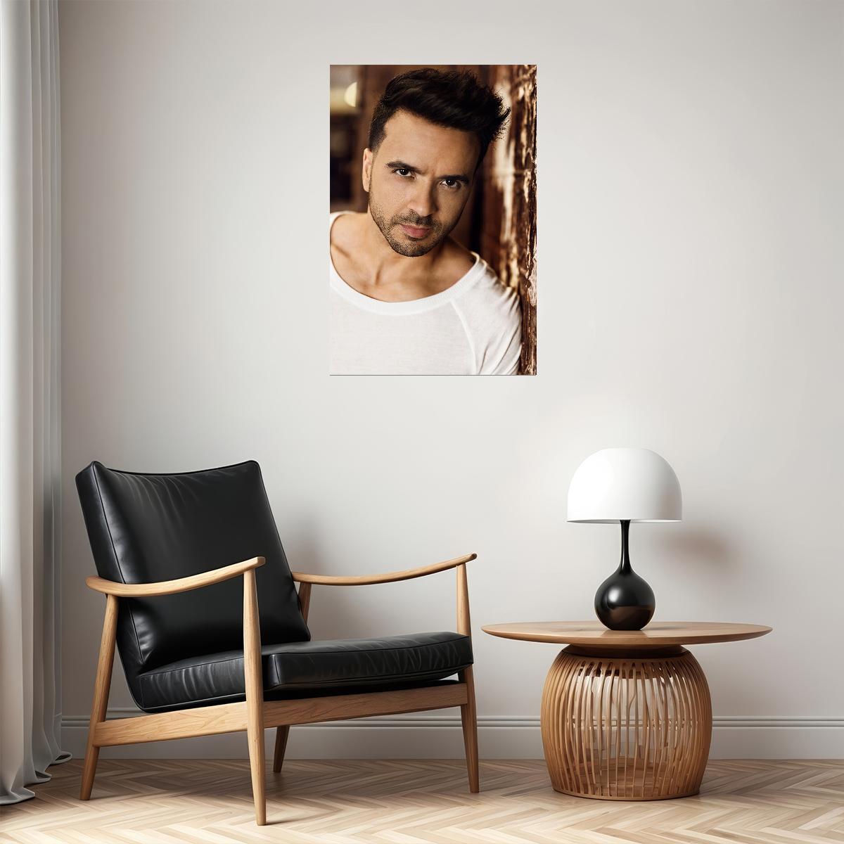Luis Fonsi Musician Singer Songwriter Poster Wall Art Print Home Wall Decor