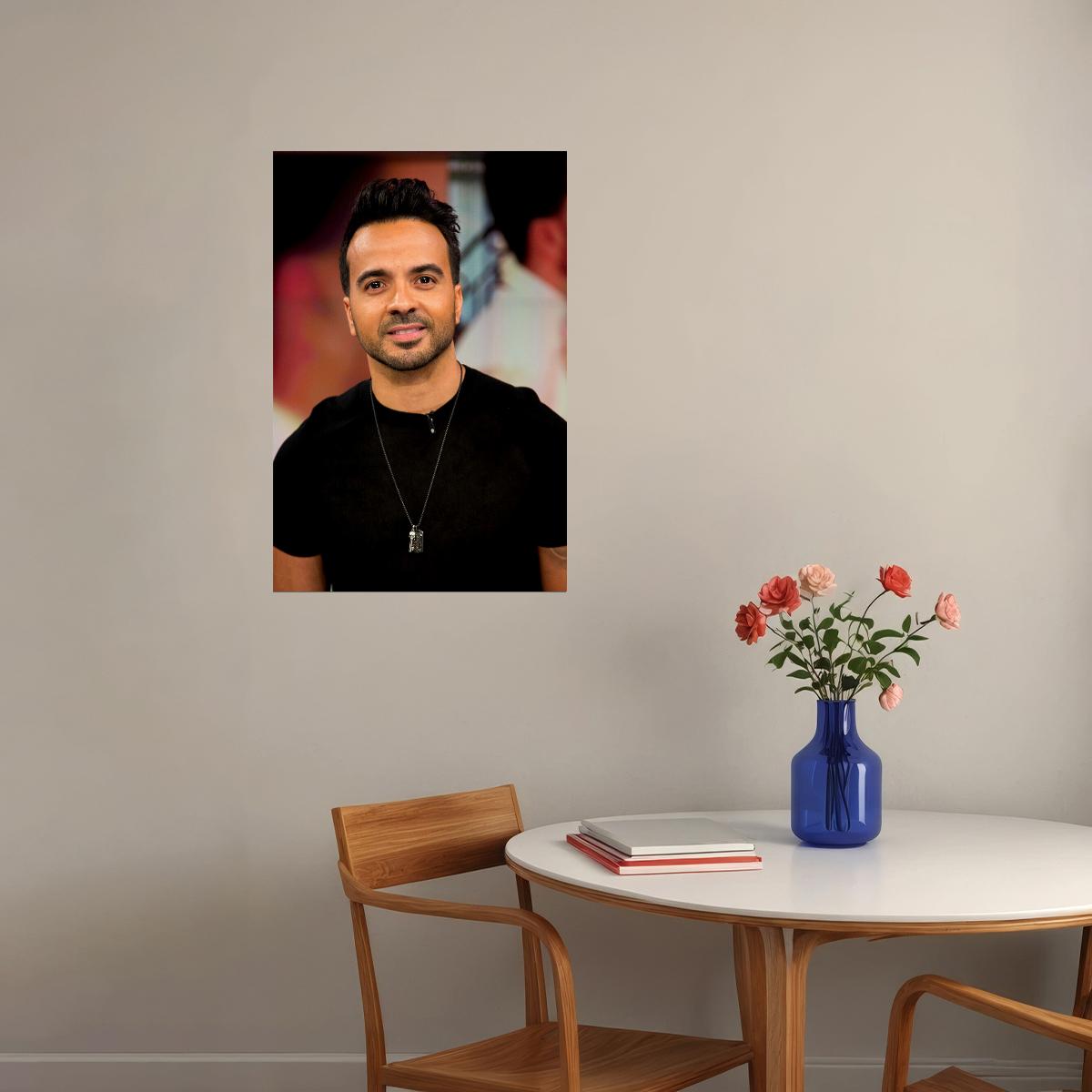 Luis Fonsi Singer Songwriter Musician Poster Wall Art Print Home Wall Decor