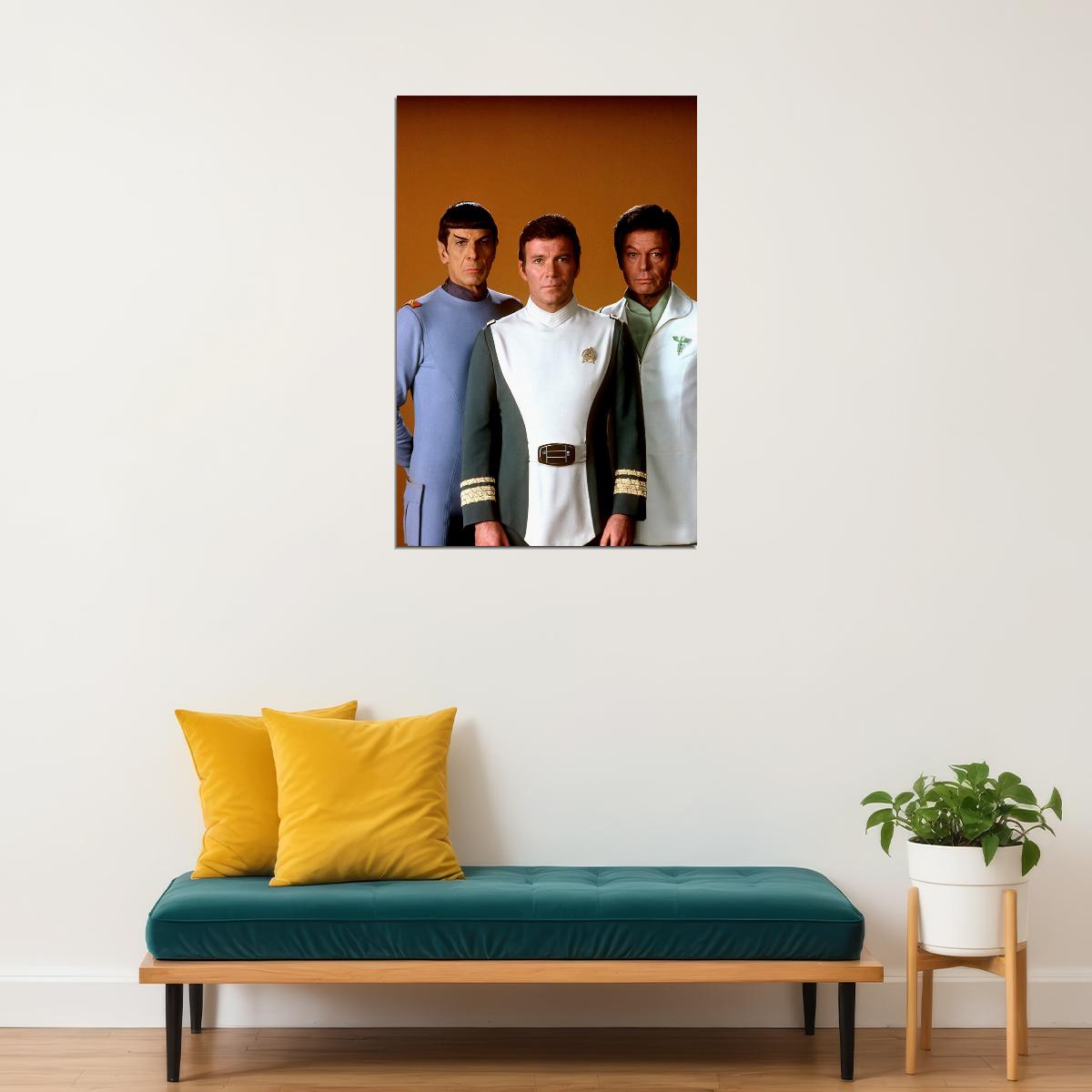 Star Trek Classic Movie Action Adventure Poster Wall Art Print Home Wall Decor