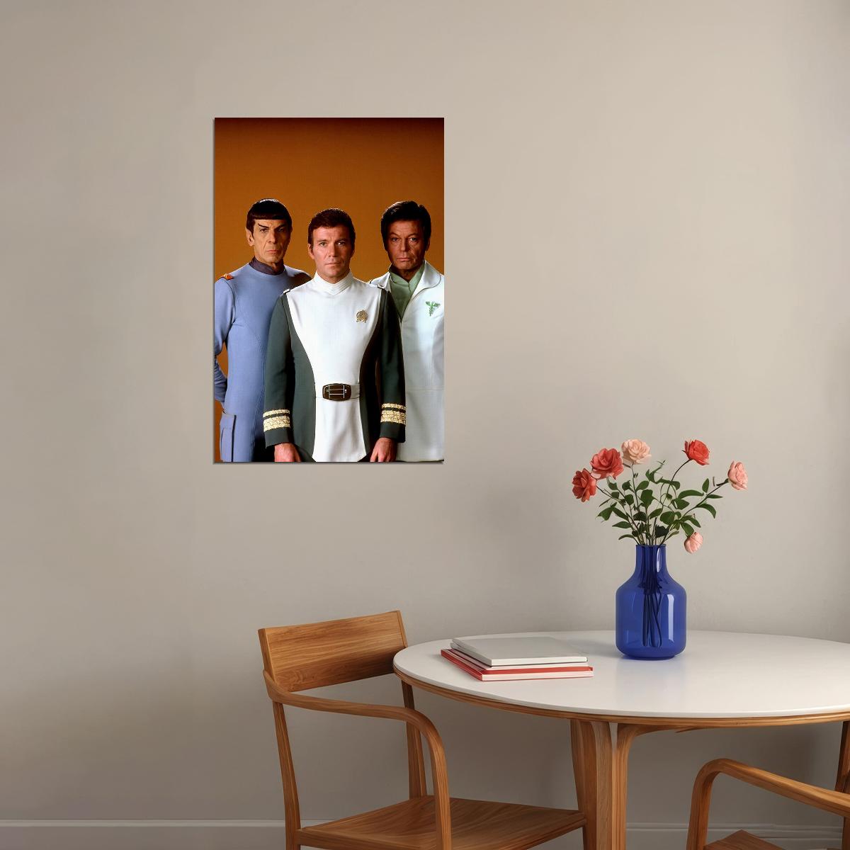 Star Trek Classic Movie Action Adventure Poster Wall Art Print Home Wall Decor