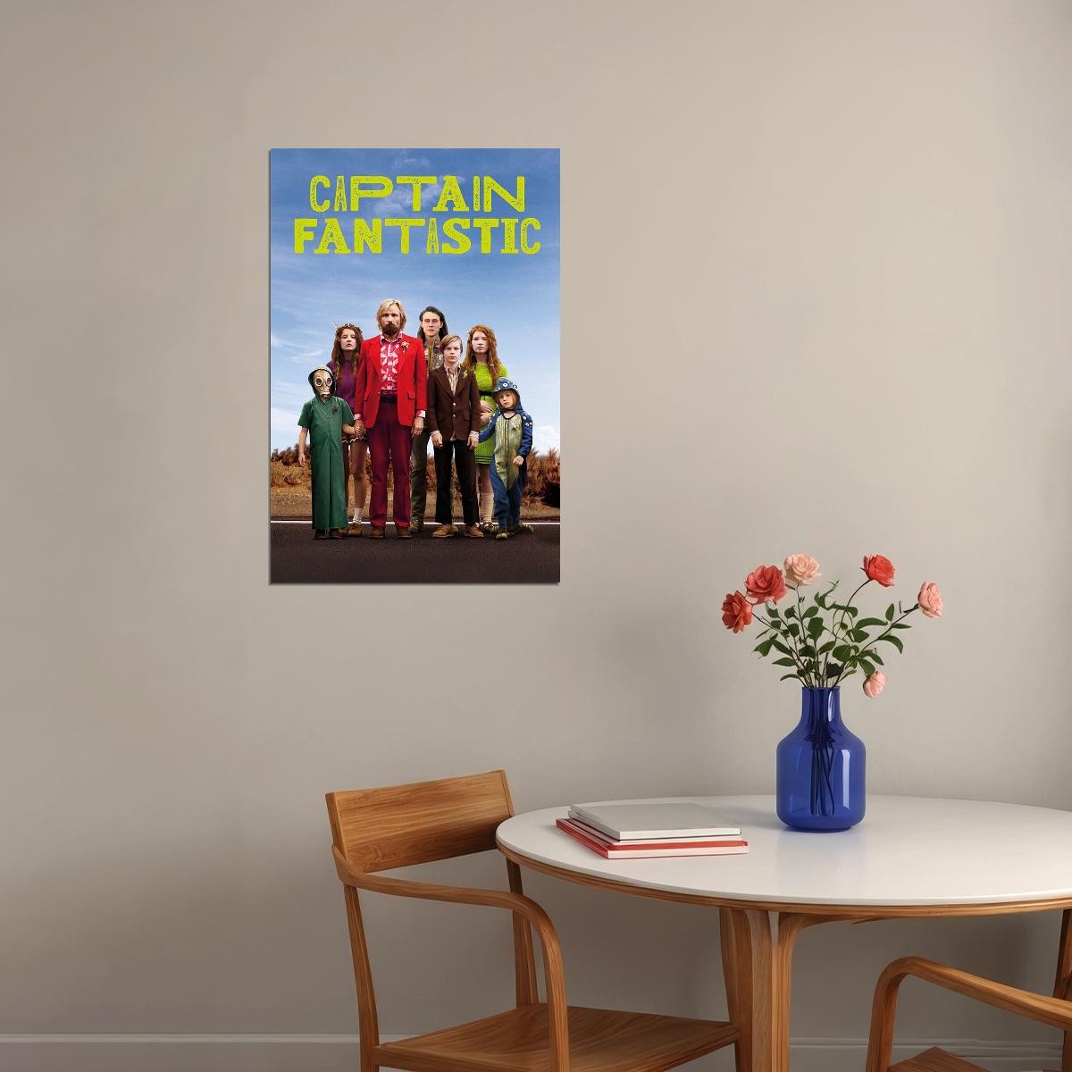 Captain Fantastic Classic Movie Drama Comedy Poster Wall Art Print Home Wall Decor