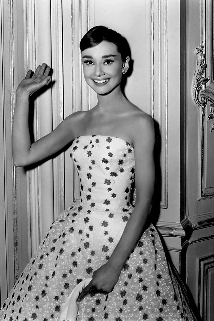 Hepburn Audrey Fashion Philanthropist Poster Wall Art Print Home Wall Decor