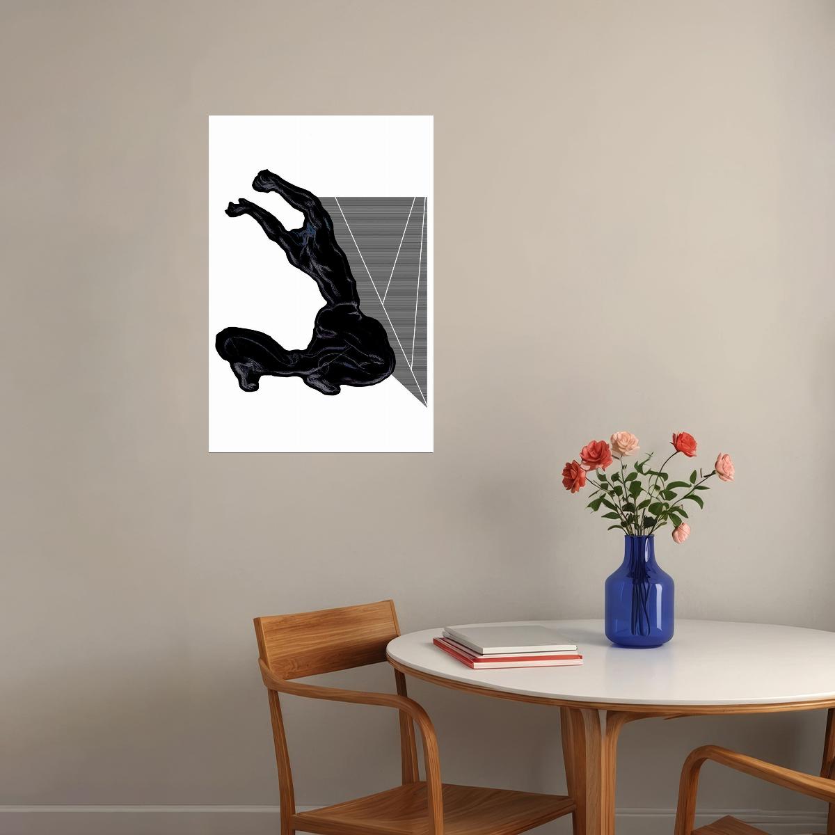Water From Your Eyes Structure Music Album Poster Wall Art Print Home Wall Decor