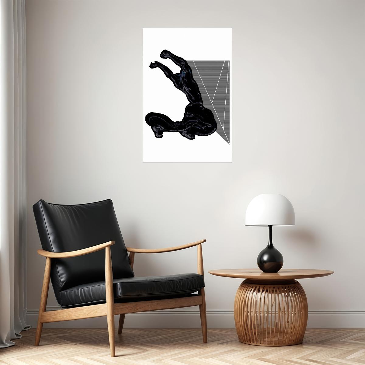 Water From Your Eyes Structure Music Album Poster Wall Art Print Home Wall Decor