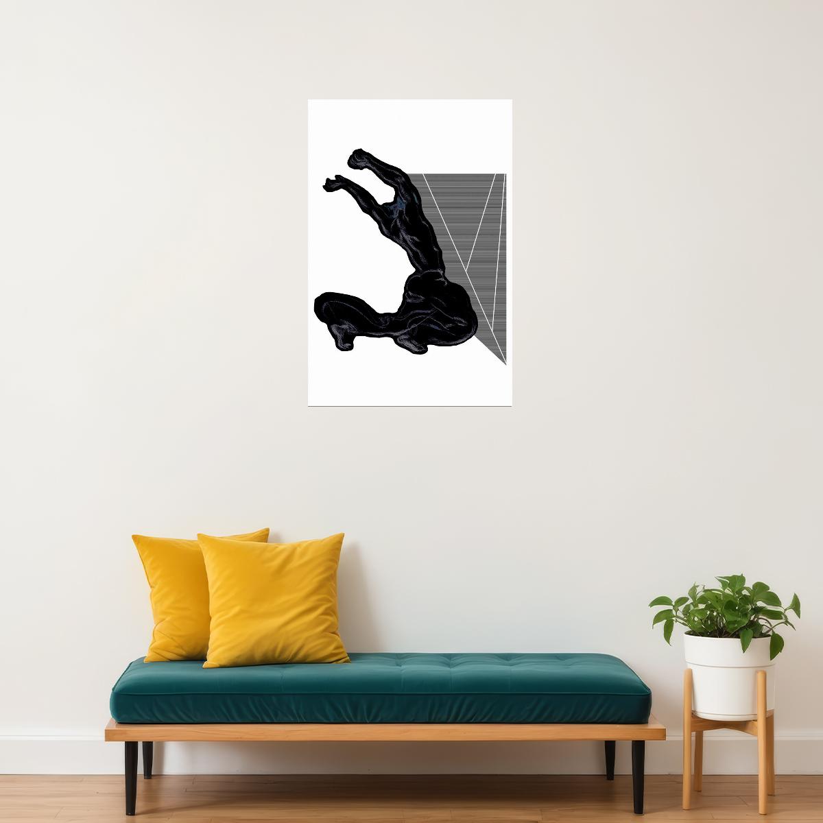 Water From Your Eyes Structure Music Album Poster Wall Art Print Home Wall Decor