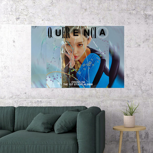 Chungha Pop Singer Querencia Music Album Poster Wall Art Print Home Wall Decor